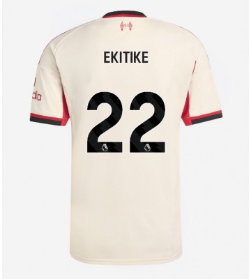 Liverpool Hugo Ekitike #22 Udebanetrøje 2025-26 Kort ærmer